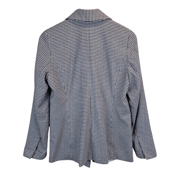 Chelsea28 Houndstooth Blazer Medium Tailored Fit Academia Professional Office - Picture 5 of 14